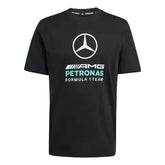 Mercedes - AMG Petronas Formula One Men's DNA Graphic T-Shirt - Black/White