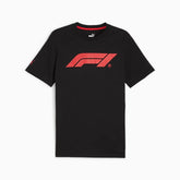 Formula 1 Tech Puma Essentials Motorsport Logo T-Shirt - Black