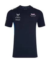 Alpine Racing F1 2025 Men's Team T-Shirt- Navy