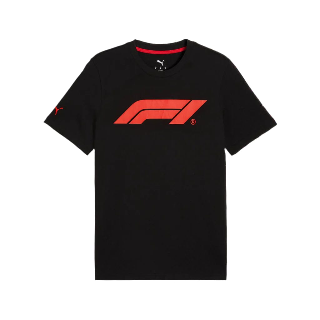 Formula 1 Tech Collection F1 Men's Essential Logo T-Shirt - Black/White/Red/Pink