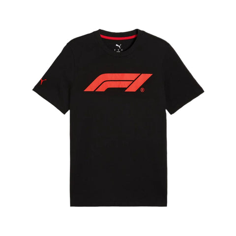 Formula 1 Tech Collection F1 Men's Essential Logo T-Shirt - Black/White/Red/Pink