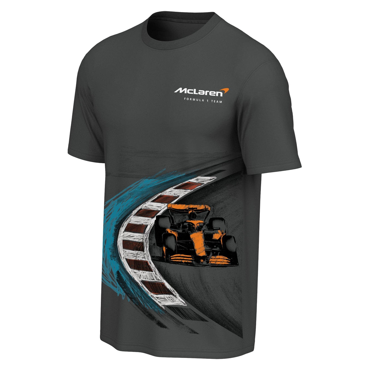 McLaren F1 x Outerstuff Men's On the Track T-Shirt - McLaren Anthracite