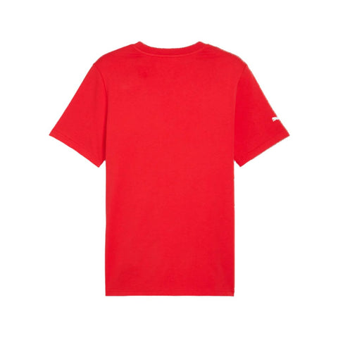Formula 1 Tech Collection F1 Men's Essential Logo T-Shirt - Black/White/Red/Pink