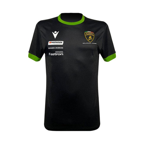 Automobili Lamborghini Squadra Corse Men's Team T-Shirt - Black