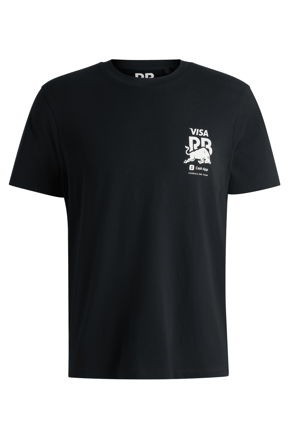 Visa Cash App RB F1 Men's Fanwear T-Shirt - Black/White/Blue