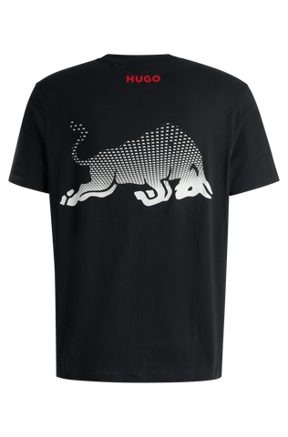 Visa Cash App RB F1 Men's Fanwear T-Shirt - Black/White/Blue