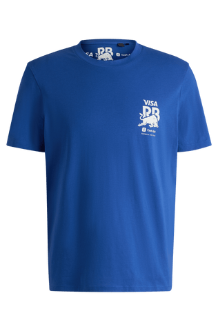 Visa Cash App RB F1 Men's Fanwear T-Shirt - Black/White/Blue