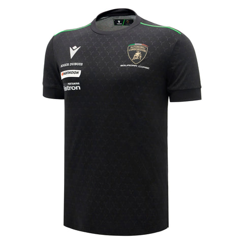 Automobili Lamborghini Squadra Corse 2026 Men's Team T-Shirt - Black