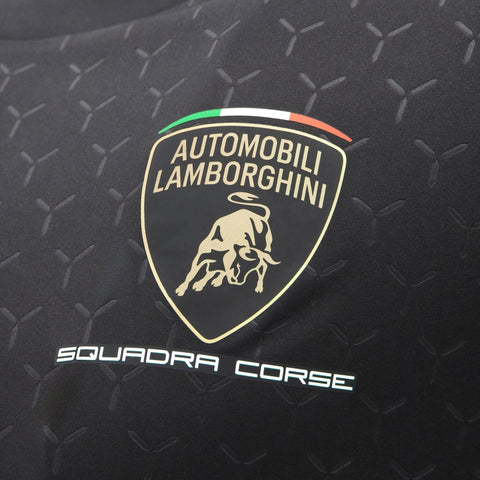 Automobili Lamborghini Squadra Corse 2026 Men's Team T-Shirt - Black