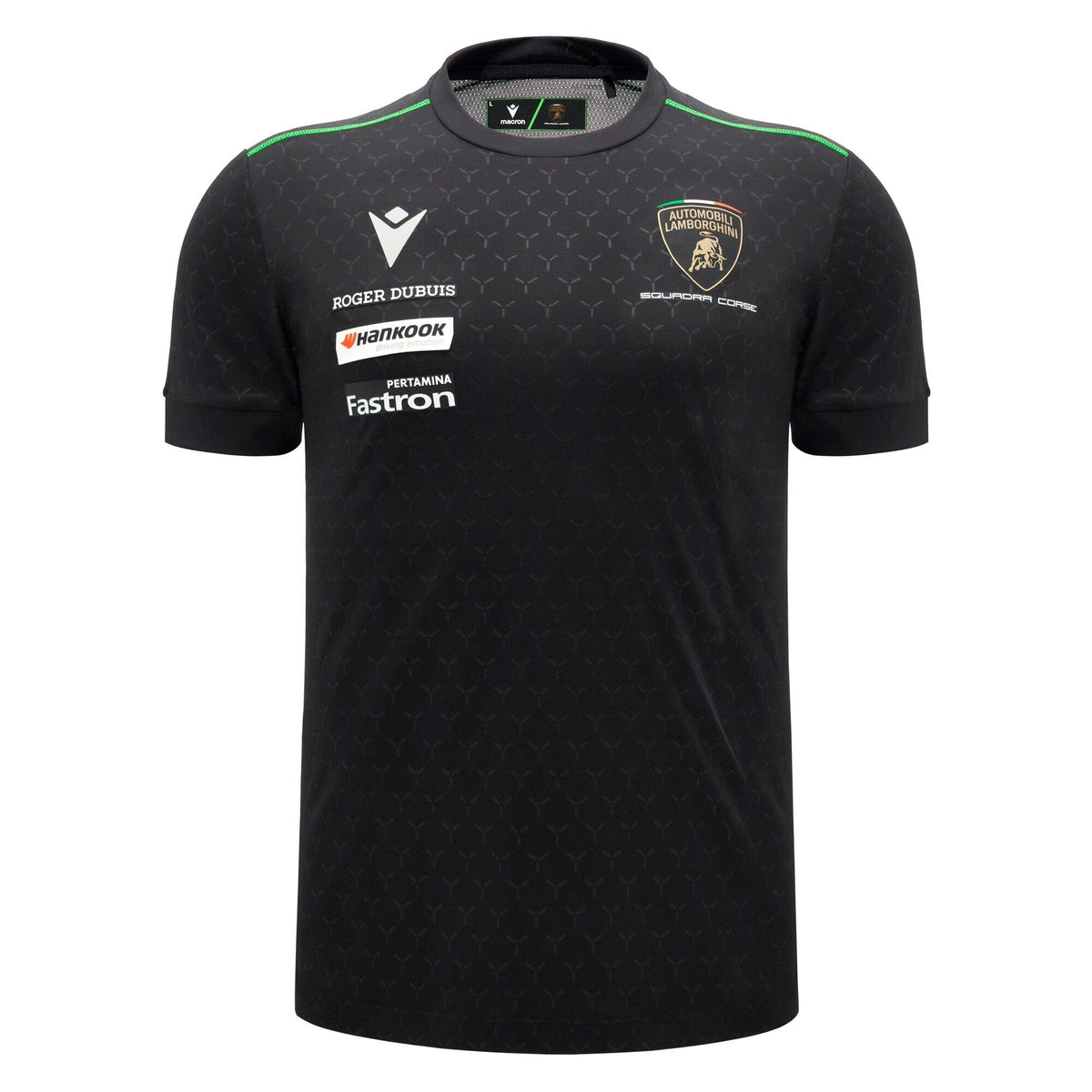 Automobili Lamborghini Squadra Corse 2026 Men's Team T-Shirt - Black