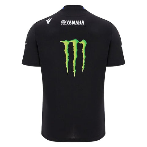 Monster Energy Yamaha 2025 Men's Team Replica T-Shirt - Black