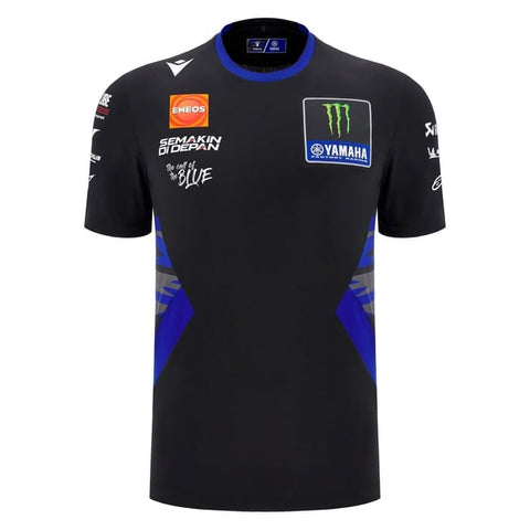 Monster Energy Yamaha 2025 Men's Team Replica T-Shirt - Black