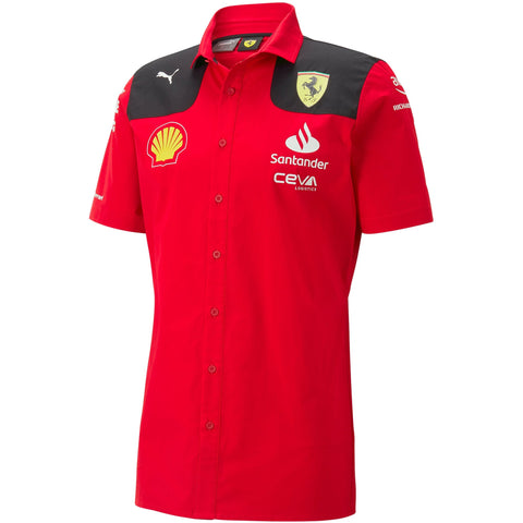 Scuderia Ferrari F1 Men's Team Button Down Shirt