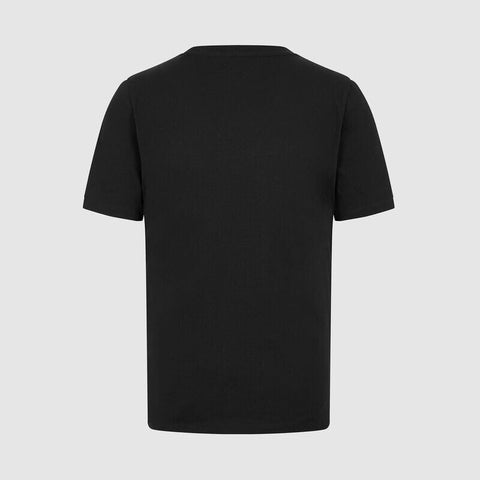 Mercedes Benz AMG Petronas F1 Men's Small Logo T-Shirt - Black/White