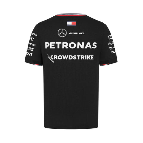 Mercedes AMG Petronas F1  Men's Team T-Shirt - White/Black