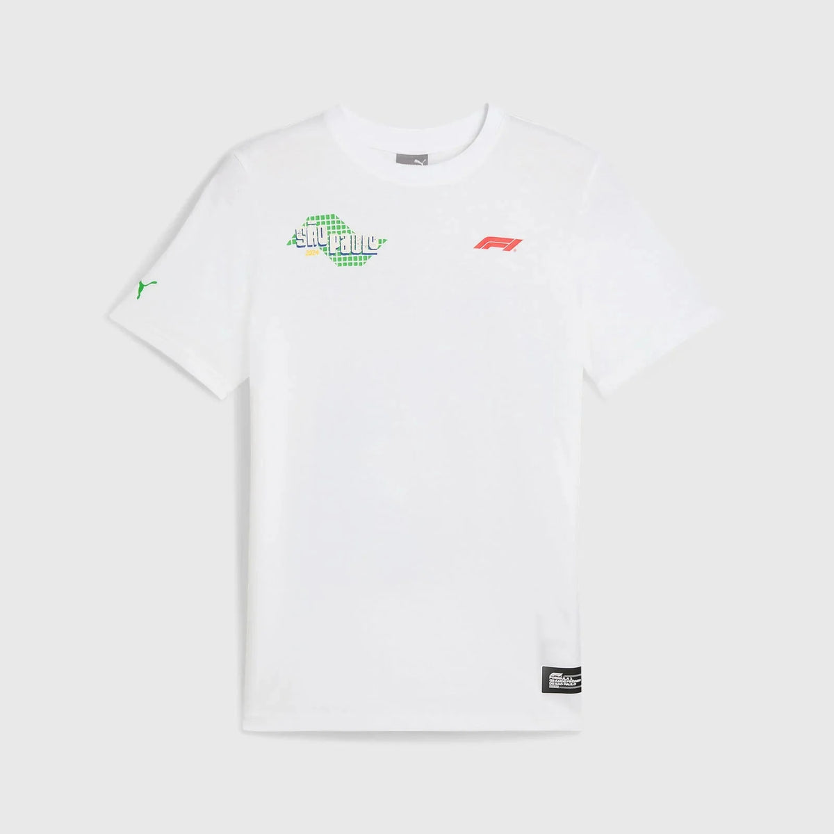 Formula 1 Tech Collection F1 Men's Brazil GP T-Shirt - White