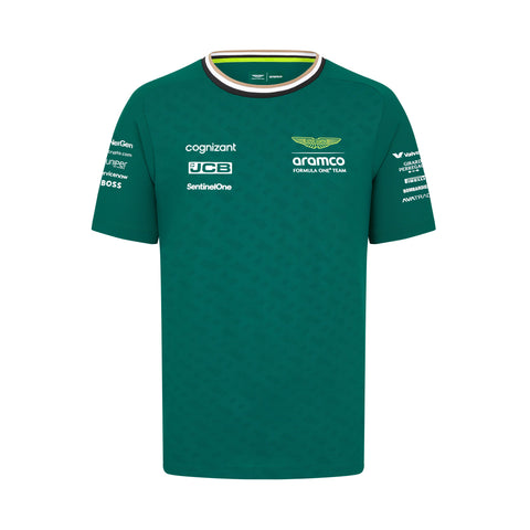 Aston Martin F1 Men's Team T-Shirt - Green