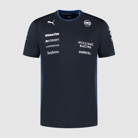 Williams Racing F1 2025 Men's Team T-Shirt - Navy