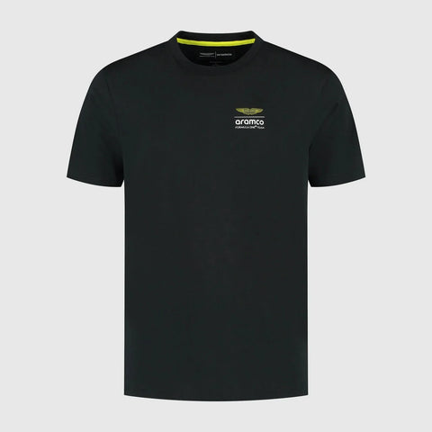 Aston Martin F1 Tech Men's Wireframe Graphic T-Shirt - Black