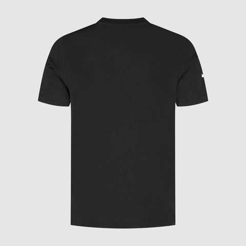 Scuderia Ferrari F1 Men's Large Shield T-Shirt -Dark Cherry/Puma Black