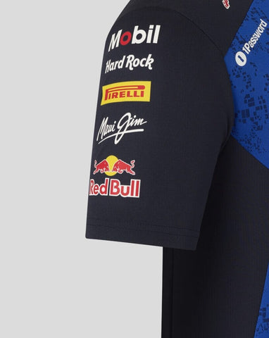 Red Bull Racing F1 Men's 2026 Team T-Shirt- Blue/Navy