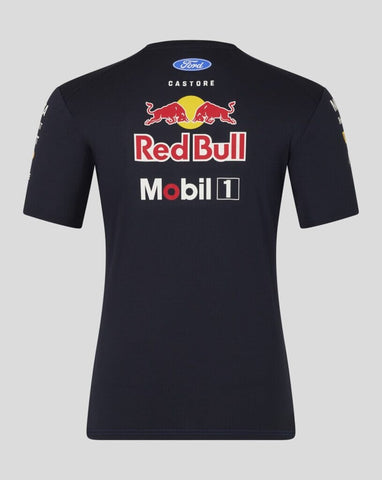 Red Bull Racing F1 Men's 2026 Team T-Shirt- Blue/Navy