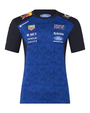 Red Bull Racing F1 Men's 2026 Team T-Shirt- Blue/Navy