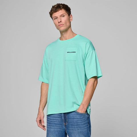 Williams Racing F1 Men's Core T-Shirt - Heather/Green