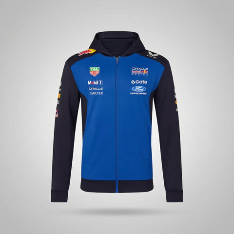Red Bull Racing Team Full Zip Up Hoodie 2026