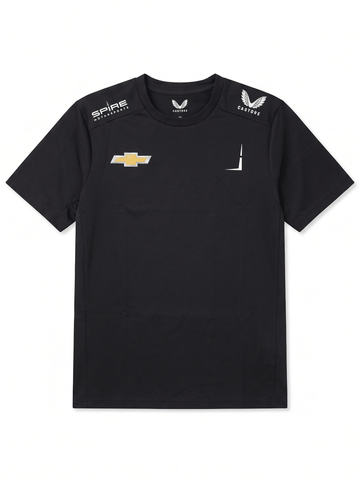 Nascar Spire Motorsport Men's Team T-Shirt - Caviar Black