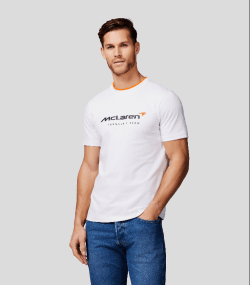McLaren F1 Men's Core Essentials T-Shirt - White