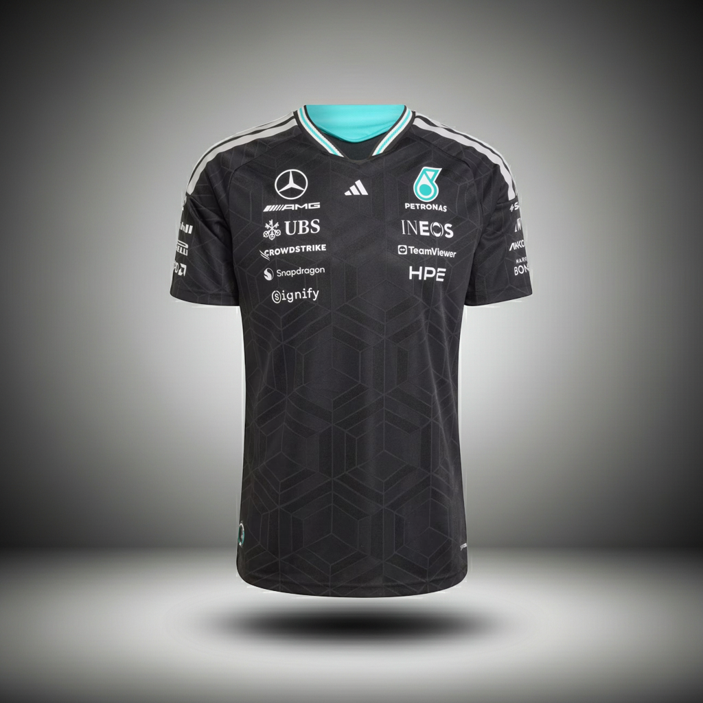 Mercedes AMG Petronas Drivers T-Shirt 2026 [Black]