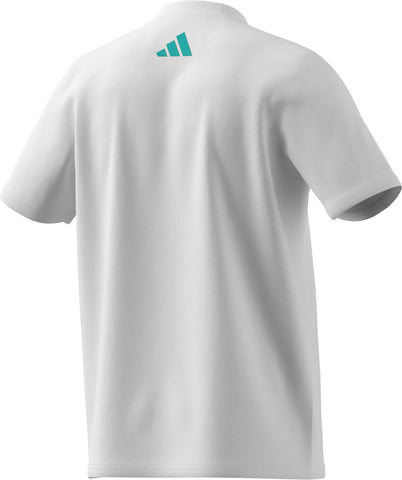 Mercedes - AMG Petronas Formula One Men's Large Logo T-Shirt - Black/White