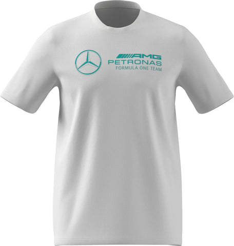 Mercedes - AMG Petronas Formula One Men's Large Logo T-Shirt - Black/White