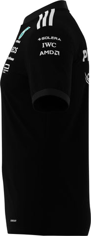 Mercedes - AMG Petronas Formula One 2025 Men's Team Driver Jersey - Black/White