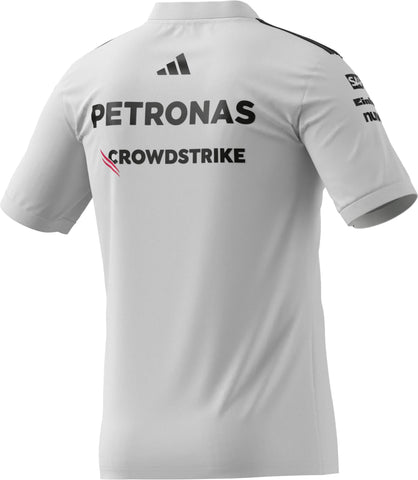 Mercedes - AMG Petronas Formula One 2025 Men's Team Driver Jersey - Black/White