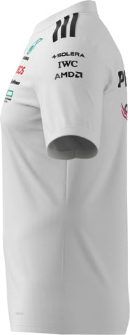 Mercedes - AMG Petronas Formula One 2025 Men's Team Driver Jersey - Black/White