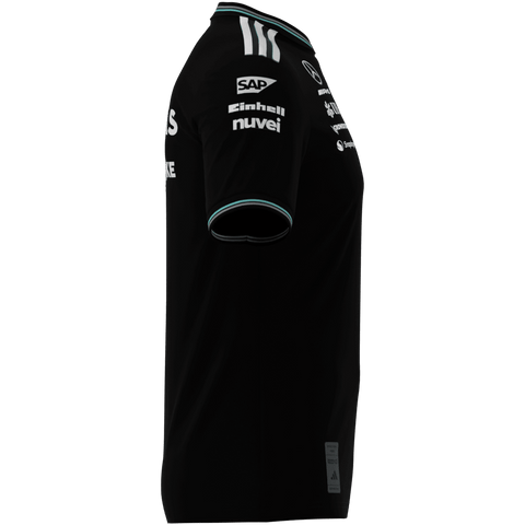 Mercedes - AMG Petronas Formula One 2025 Men's Team Driver Authentic Jersey - White/Black