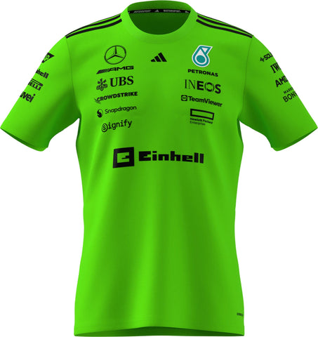Mercedes - AMG Petronas Formula One 2025 Men's Team Set Up Jersey - Green