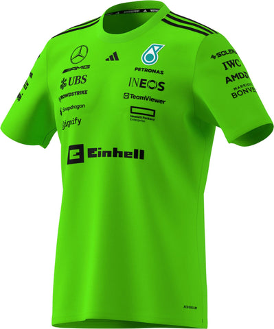 Mercedes - AMG Petronas Formula One 2025 Men's Team Set Up Jersey - Green
