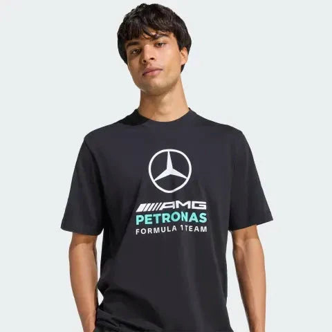 Mercedes - AMG Petronas Formula One Men's DNA Graphic T-Shirt - Black/White
