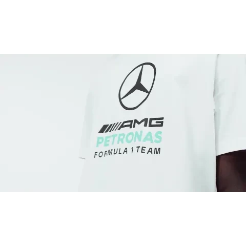 Mercedes - AMG Petronas Formula One Men's DNA Graphic T-Shirt - Black/White