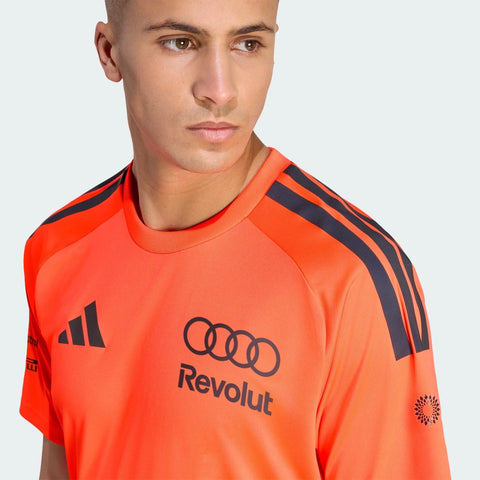 Audi Formula One Men's 2026 Team Set Up T-Shirt - Orange