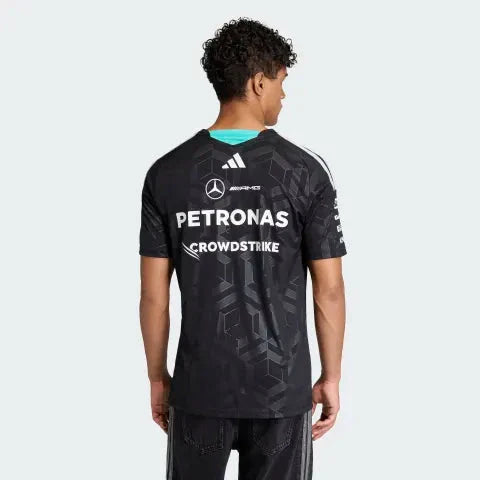 Mercedes - AMG Petronas Formula One 2026 Men's Team Jersey T-Shirt - White/Black