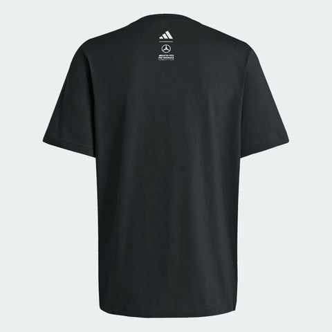 Mercedes - AMG Petronas Formula One George Russell Men's Graphic T-Shirt - Black