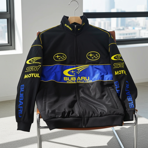 Subaru Rally Racing Jacket [Black]