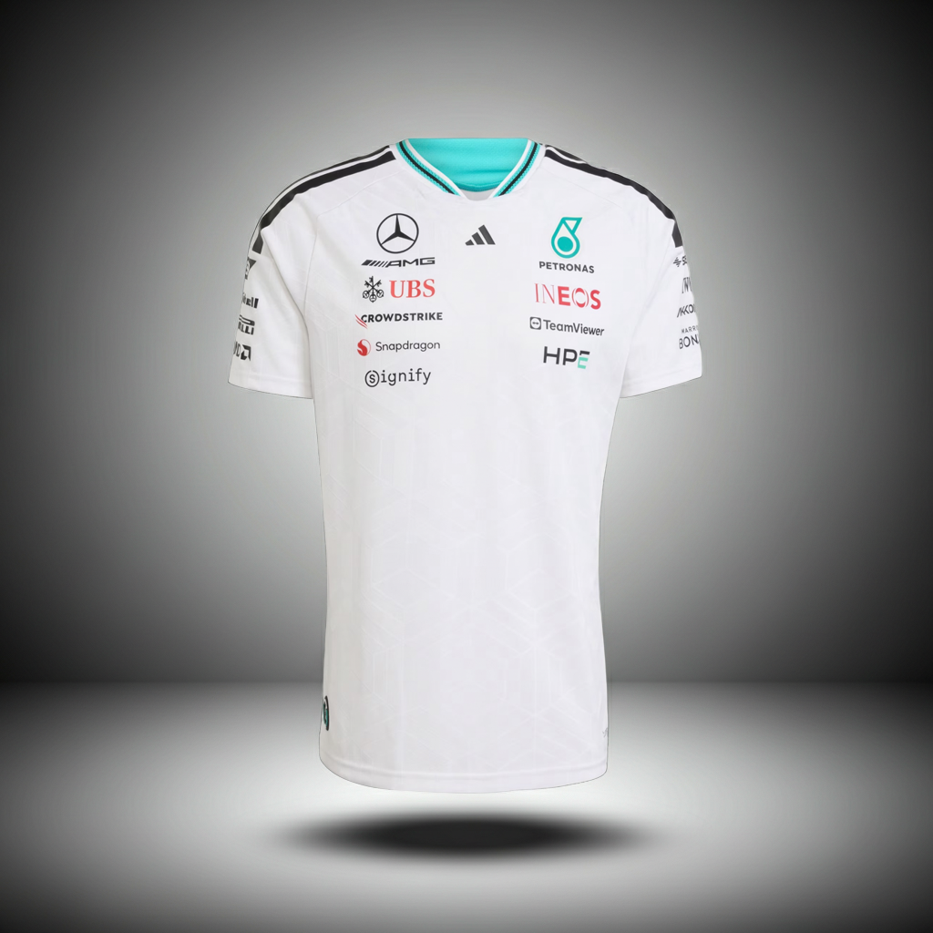 Mercedes AMG Petronas Drivers T-Shirt 2026 [White]