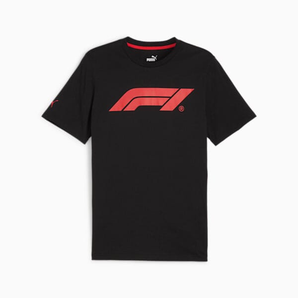 Formula 1 Tech Puma Essentials Motorsport Logo T-Shirt - Black