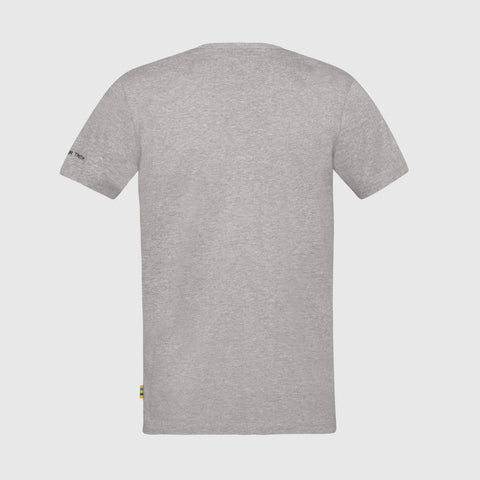 Ayrton Senna F1 Men's Legacy Logo T-Shirt - Navy/White/Gray Marble