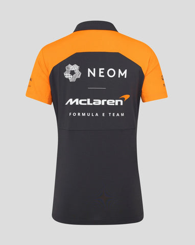McLaren Formula E 2025 Men's Team Polo Shirt - Phantom